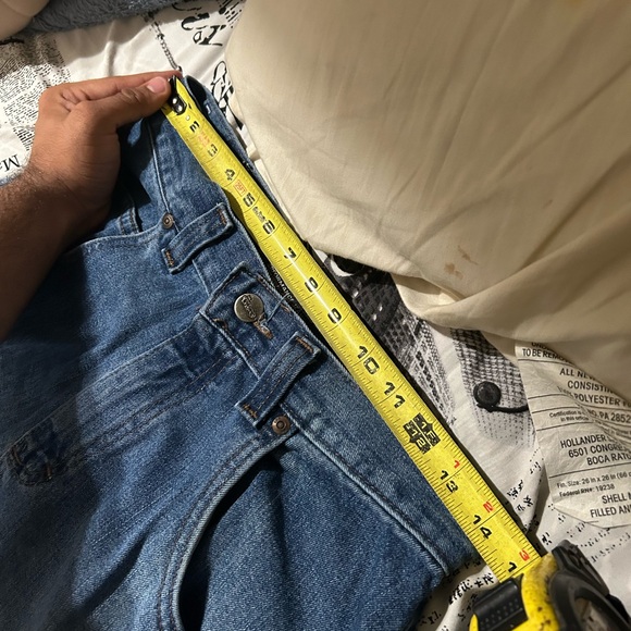 Men's Relaxed Fit Blue Jeans - Picture 5 of 5